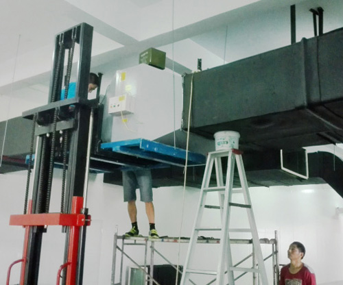 巢湖送风主管道杀菌消毒装置